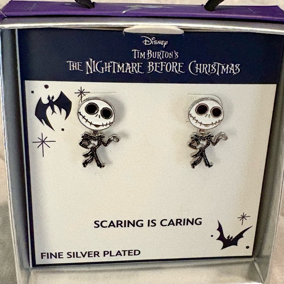 Jack Skellington Halloween earrings - Picture 1 of 3